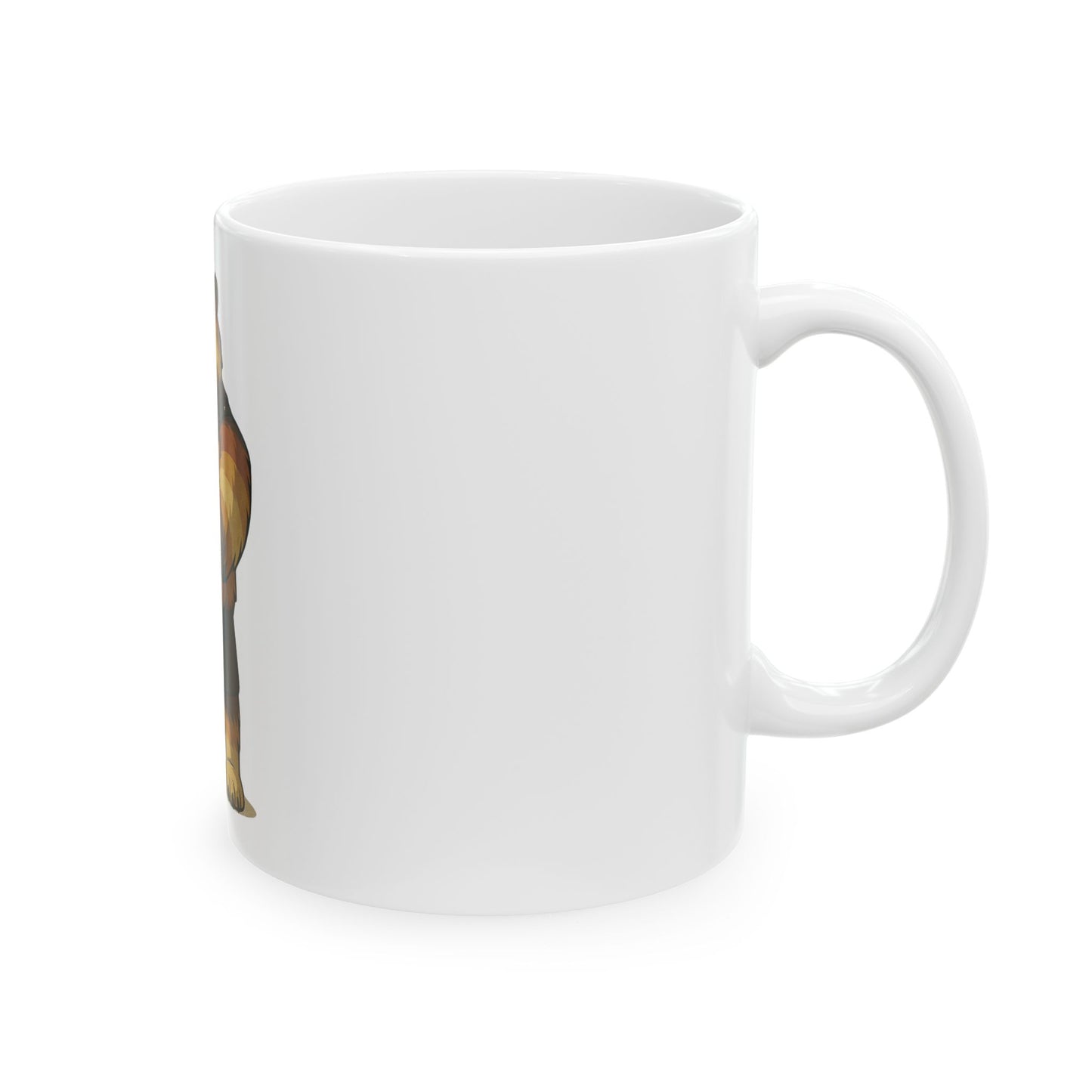 Casual Bear Pride Print Coffee Mug