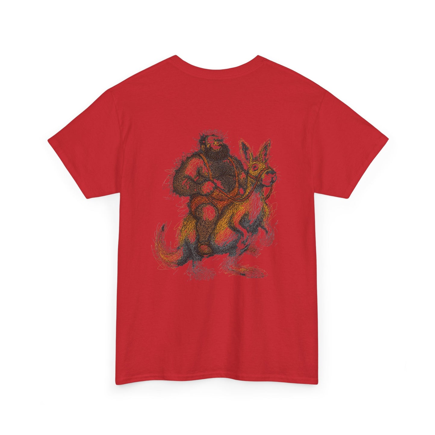 Supreme Bear Kangaroo Graphic T-Shirt