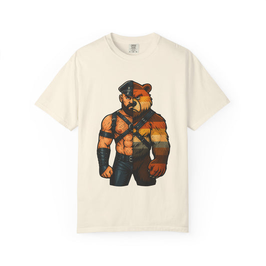 Celeste Bear Brotherhood Split Graphic T-Shirt