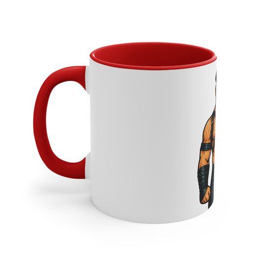 Celeste Bear Brotherhood Split Graphic Two-Tone Coffee Mug