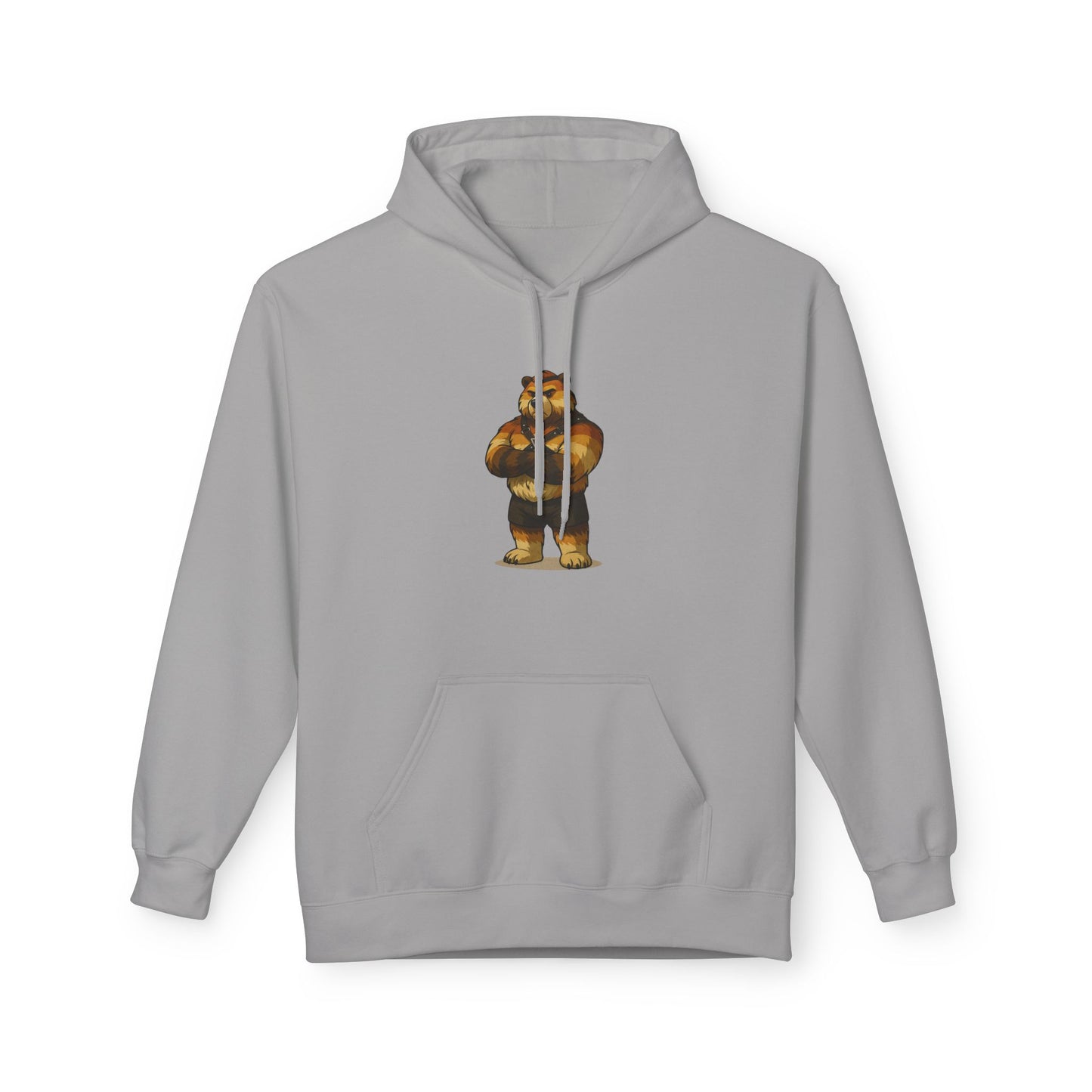 Contemporary Brown Bear Pride Casual Hoodie