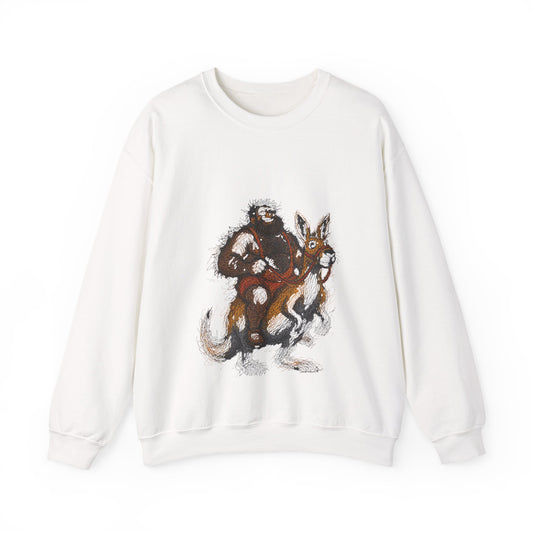 Supreme Bear Kangaroo Graphic Crewneck Sweatshirt