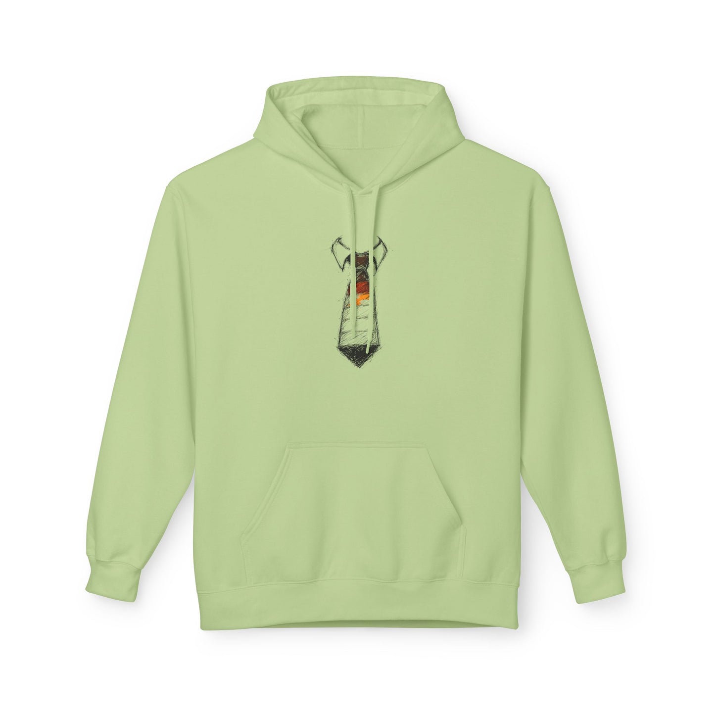 Immaculate Striped Necktie Pride Graphic Hoody