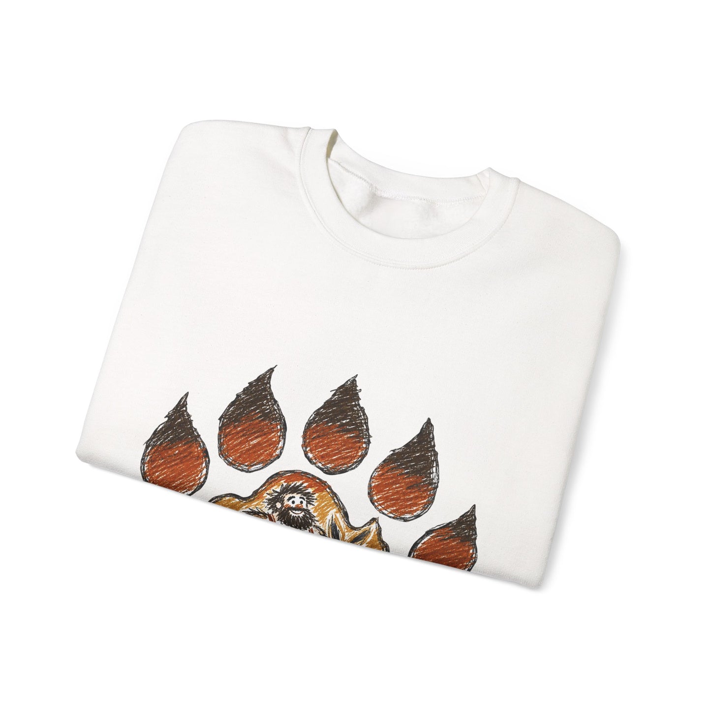Trendy Australian Mascot Print Pullover