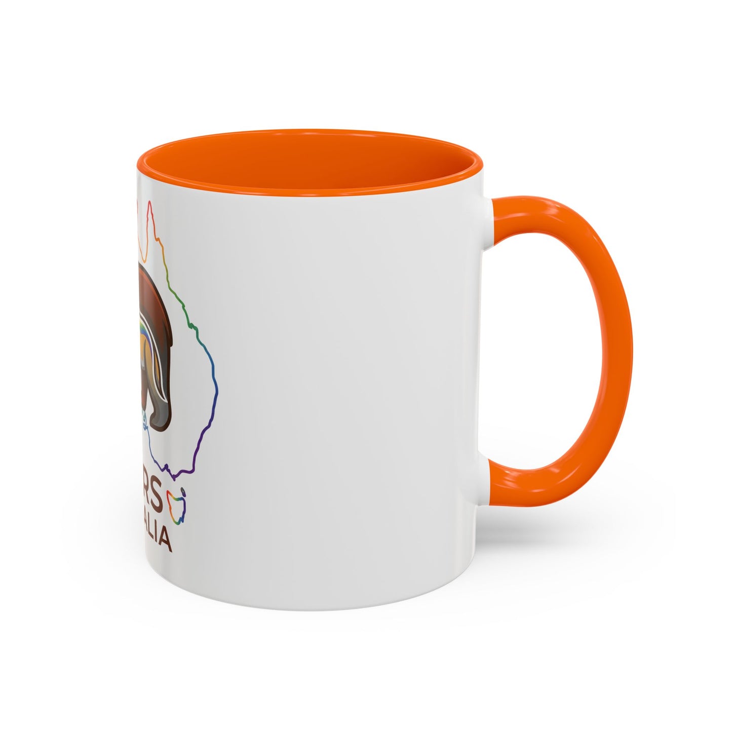 Astral Bears Australia Map Pride Two-Tone Coffee Mug