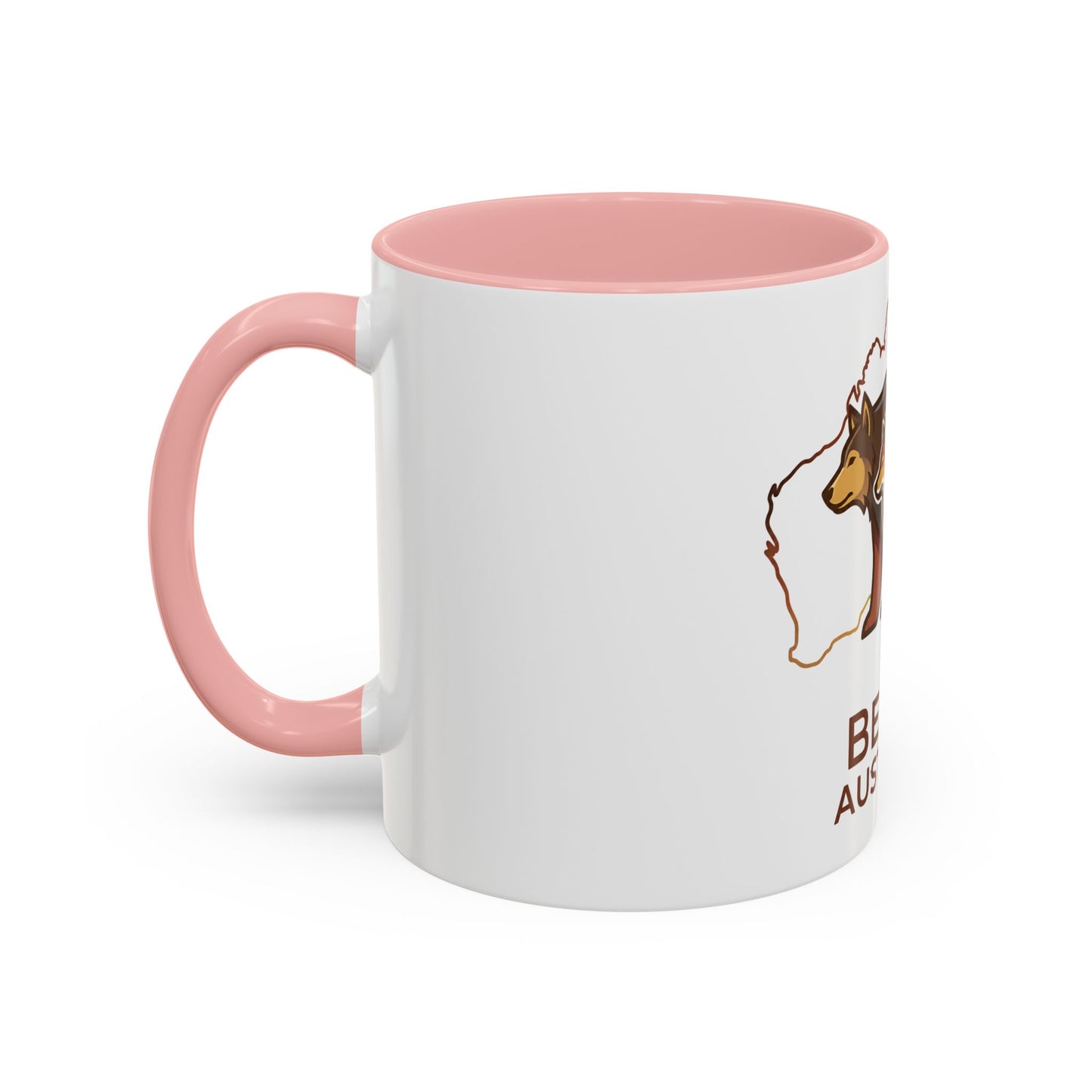 Astral Bears Australia Map Pride Two-Tone Coffee Mug