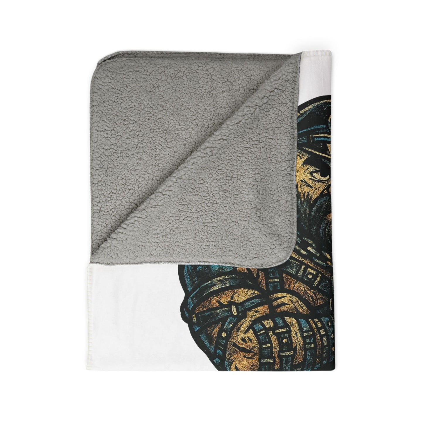 Gallant Blue Mascot Pride Throw Blanket