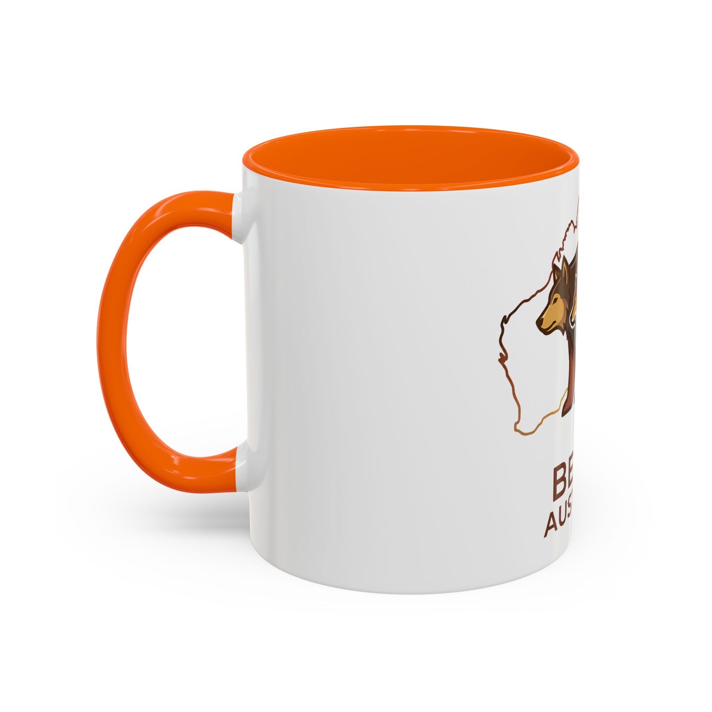 Astral Bears Australia Map Pride Two-Tone Coffee Mug