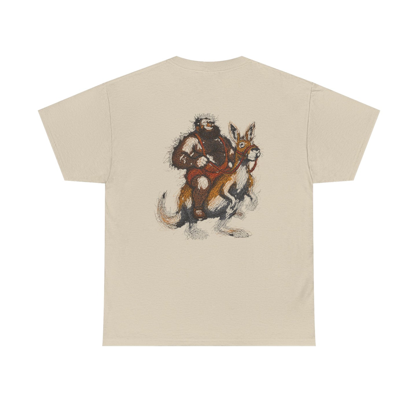 Supreme Bear Kangaroo Graphic T-Shirt