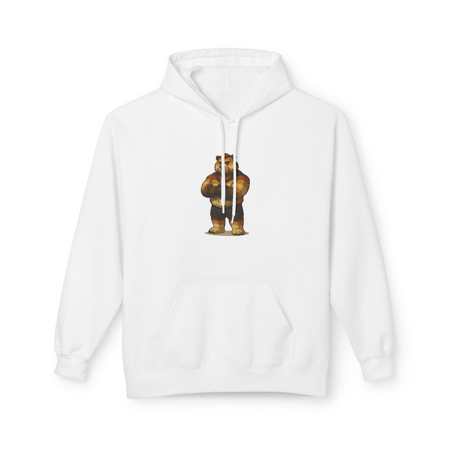 Contemporary Brown Bear Pride Casual Hoodie