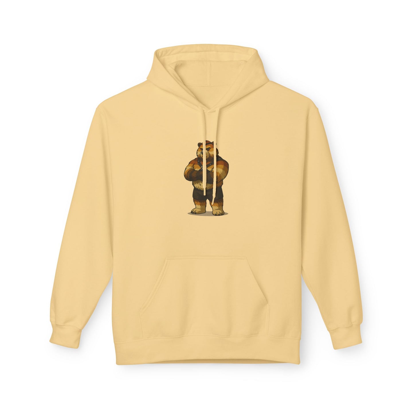 Contemporary Brown Bear Pride Casual Hoodie