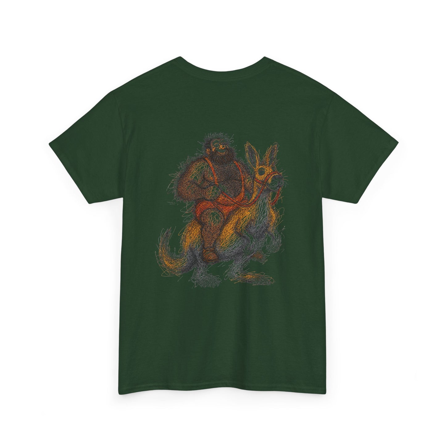 Supreme Bear Kangaroo Graphic T-Shirt