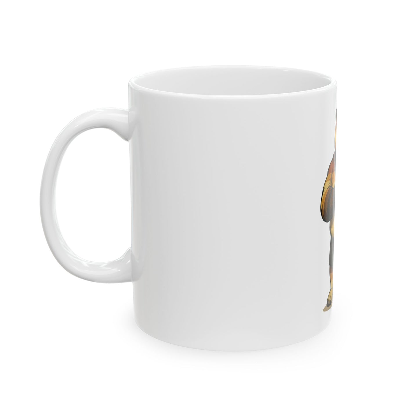 Casual Bear Pride Print Coffee Mug