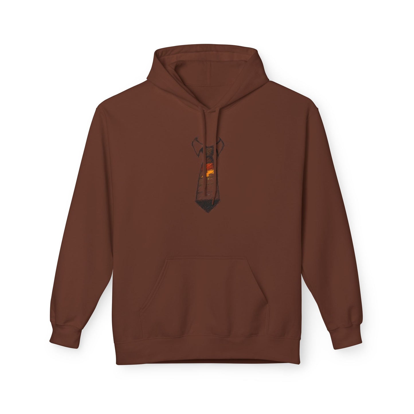 Immaculate Striped Necktie Pride Graphic Hoody