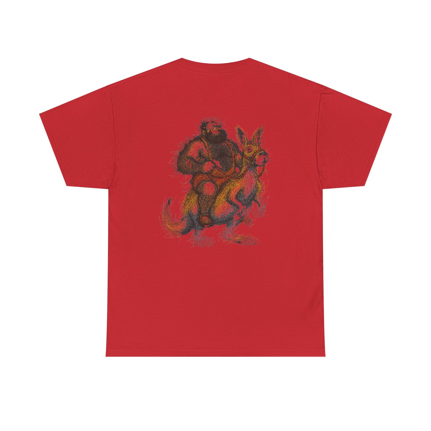 Supreme Bear Kangaroo Graphic T-Shirt
