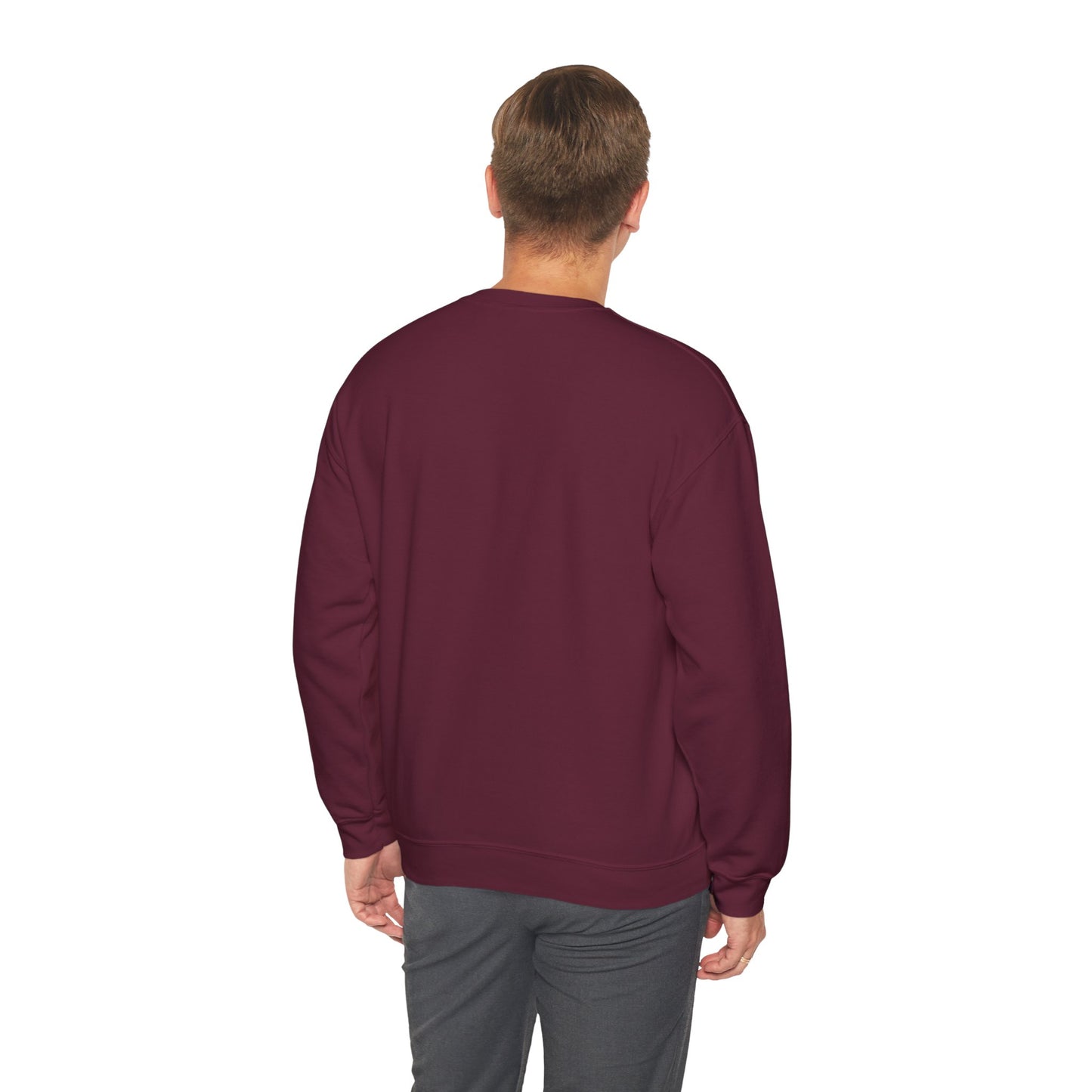 Distinctive Bear Kangaroo Design Crewneck Top