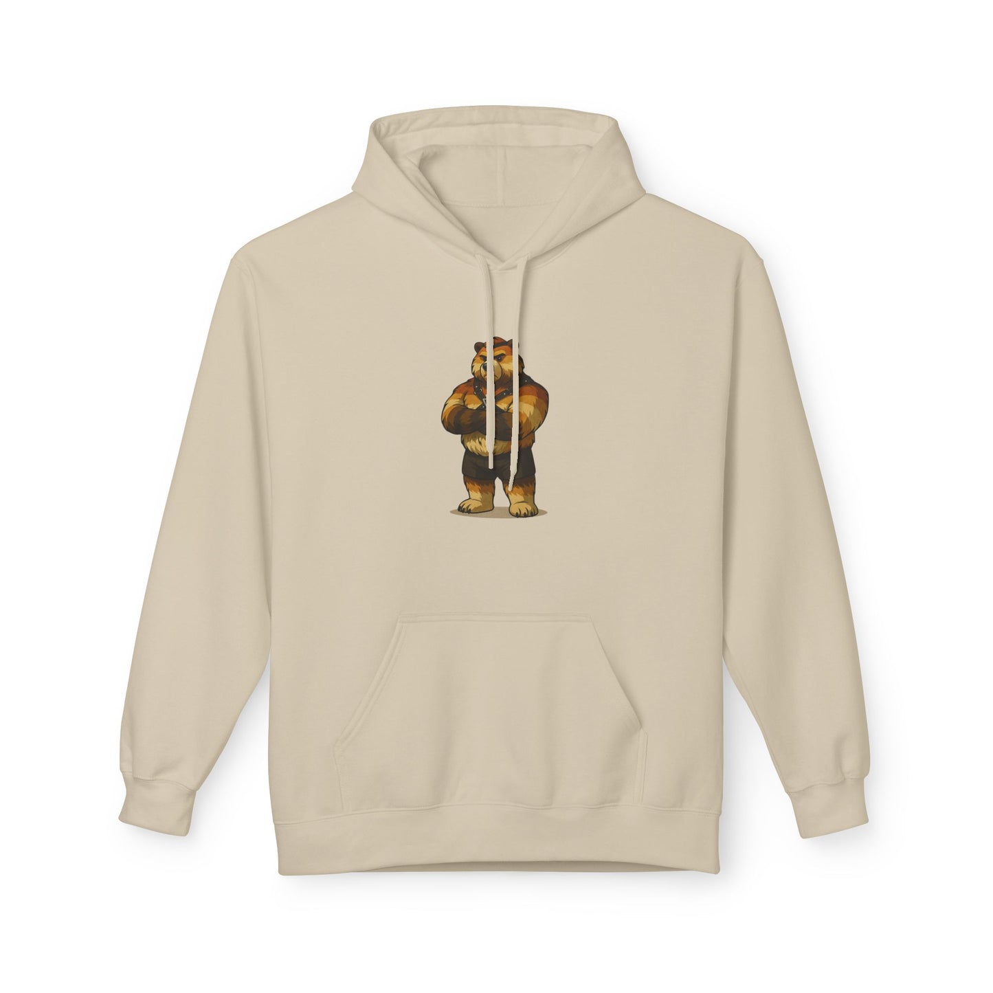 Contemporary Brown Bear Pride Casual Hoodie