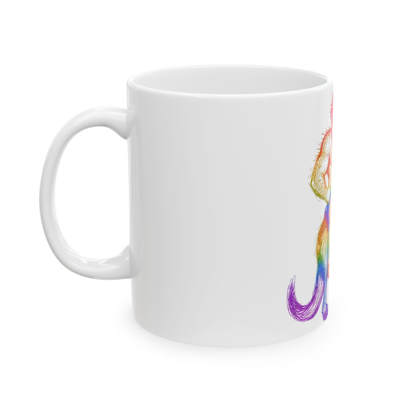 Stylish Colorful Pride Animal Coffee Cup