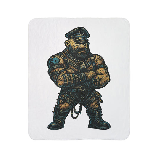 Gallant Blue Mascot Pride Throw Blanket