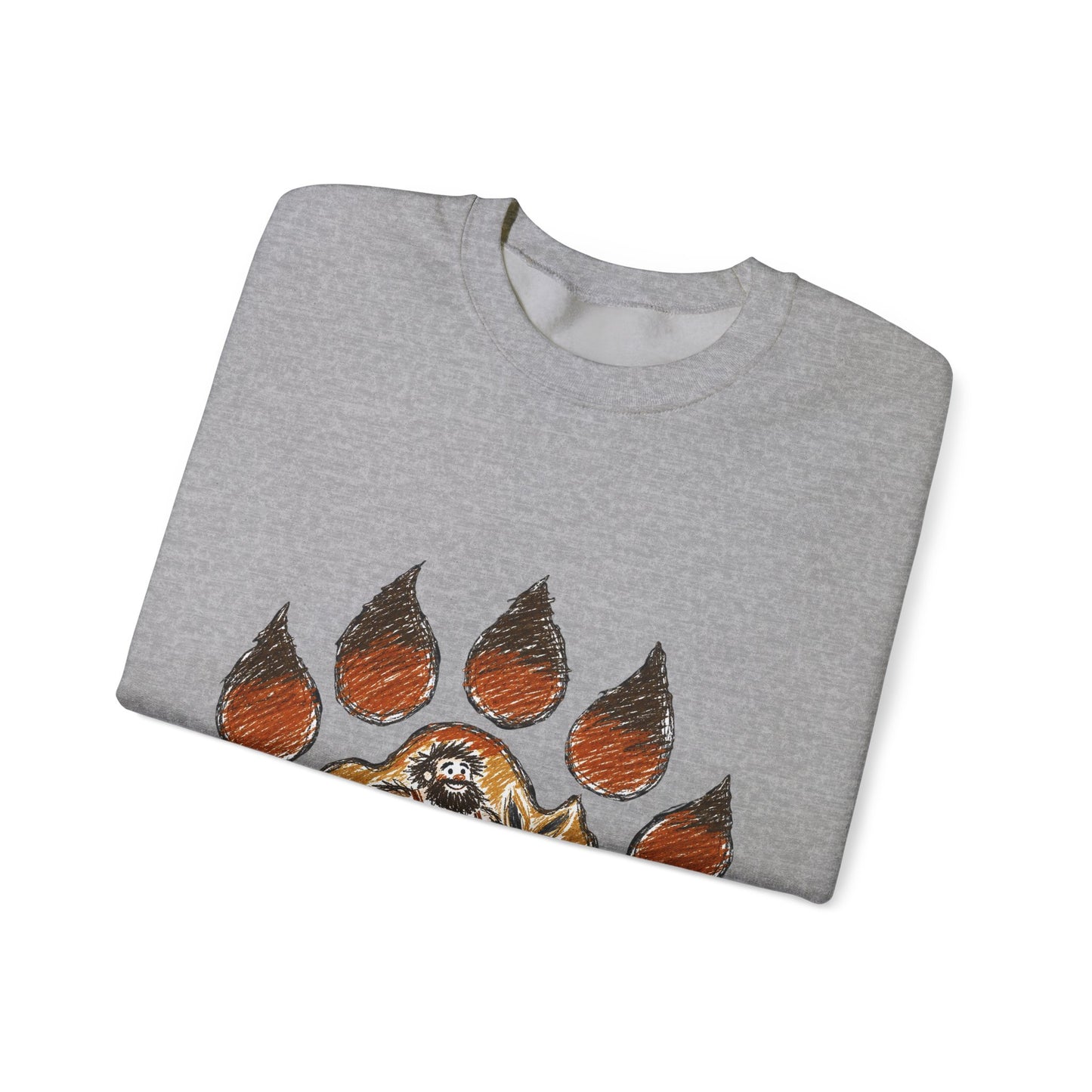 Trendy Australian Mascot Print Pullover