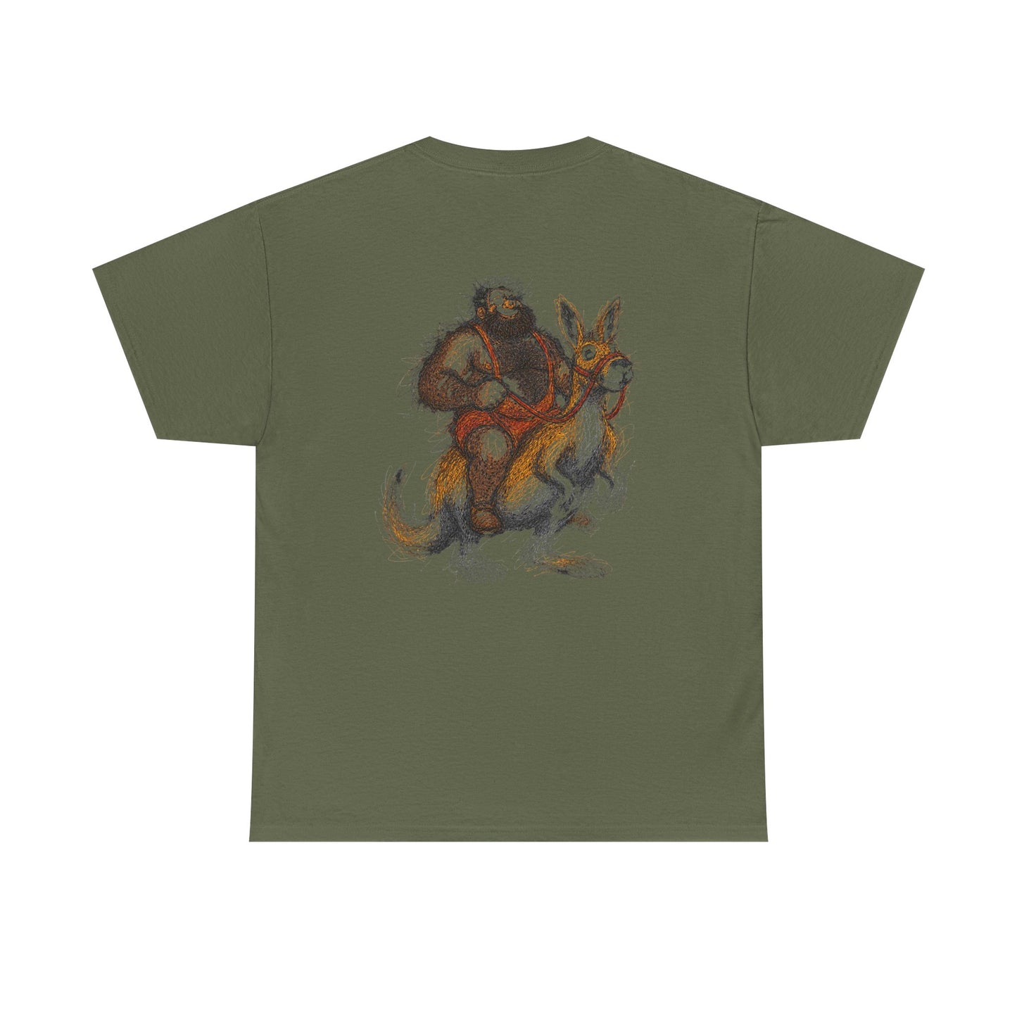 Supreme Bear Kangaroo Graphic T-Shirt