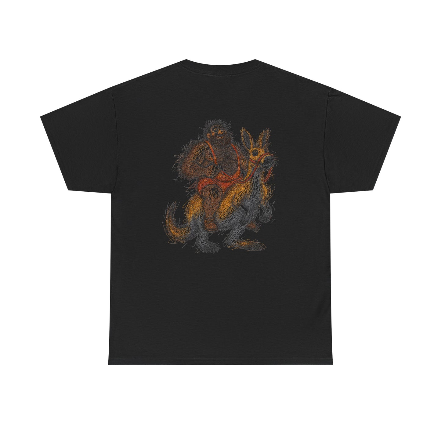 Supreme Bear Kangaroo Graphic T-Shirt