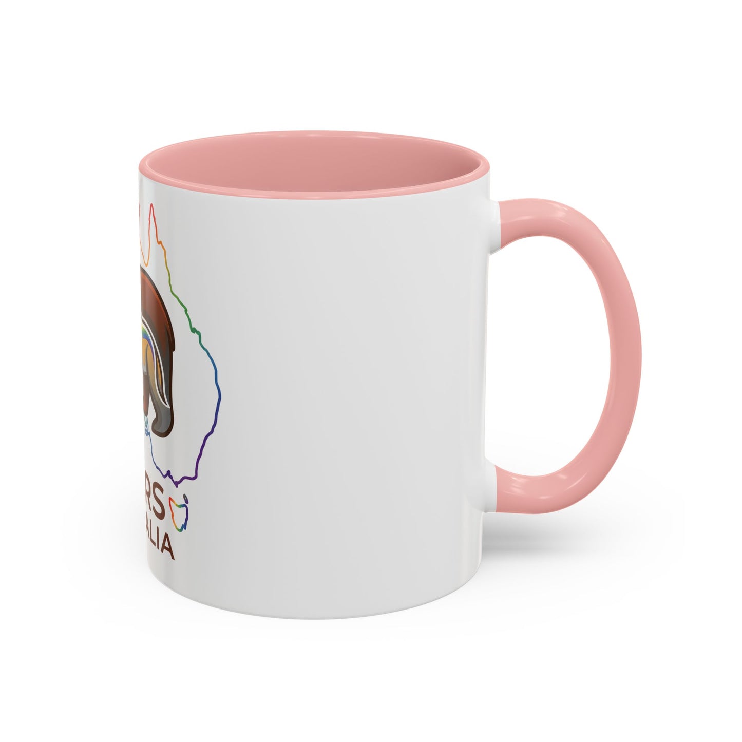 Astral Bears Australia Map Pride Two-Tone Coffee Mug