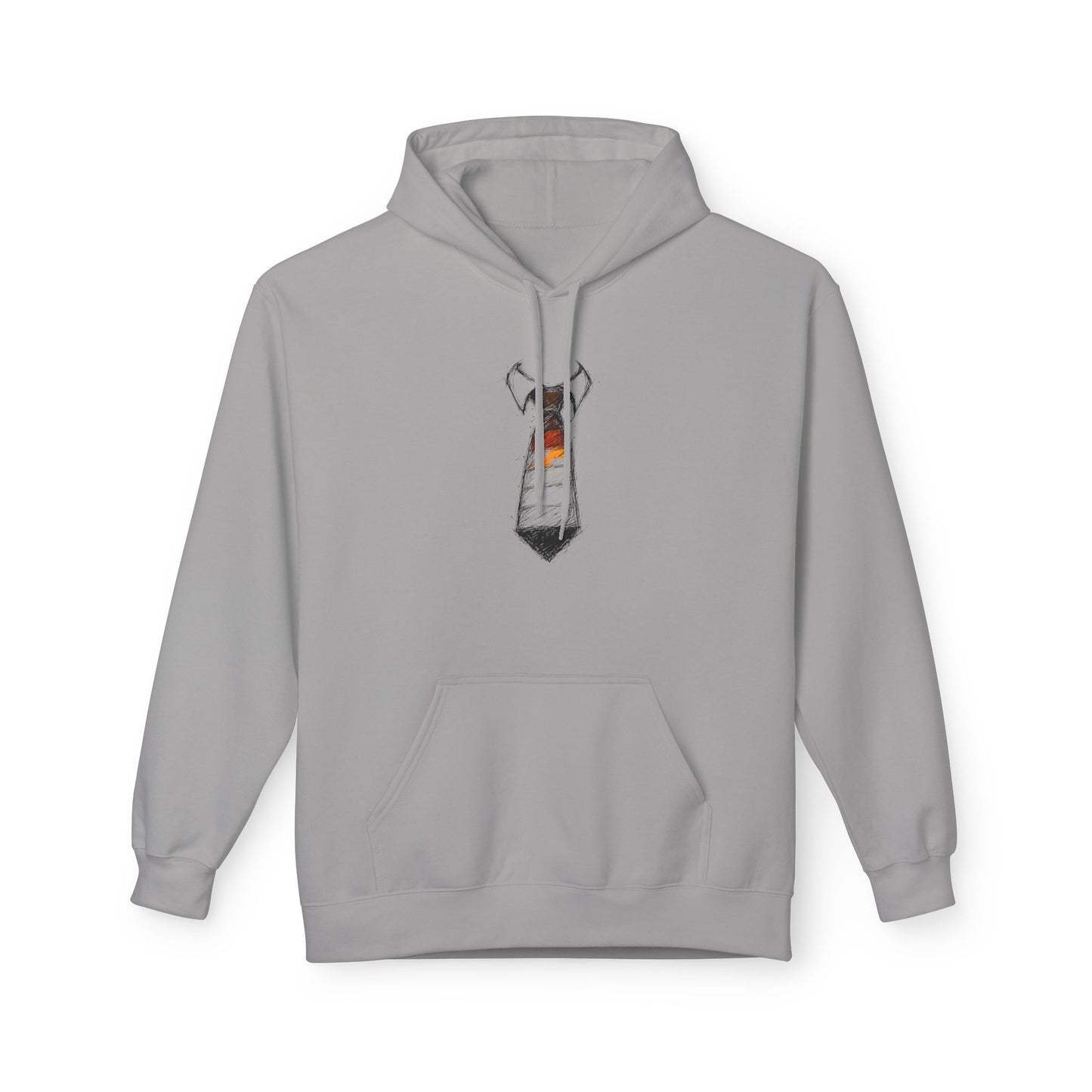 Immaculate Striped Necktie Pride Graphic Hoody