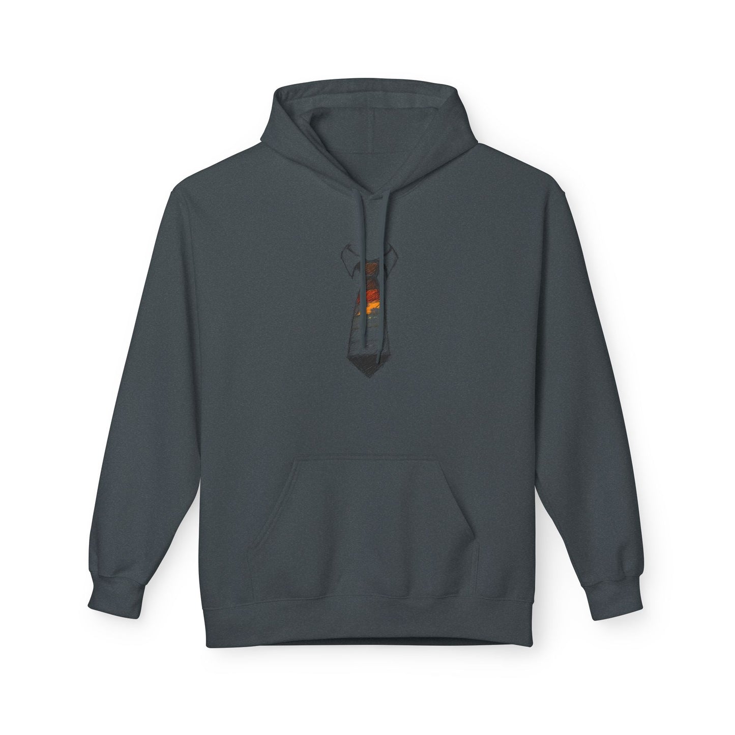 Immaculate Striped Necktie Pride Graphic Hoody