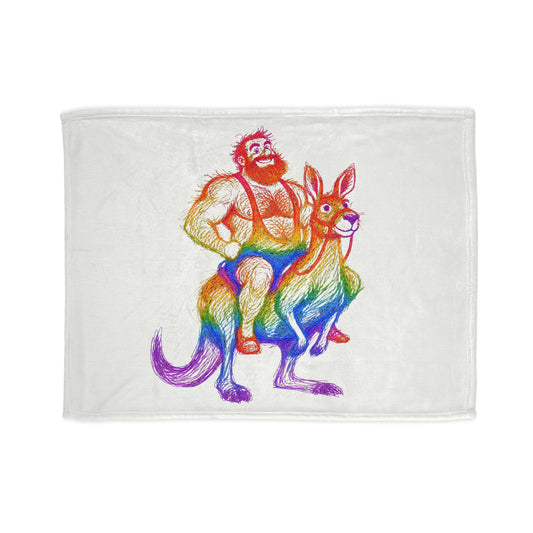 Prime Down Under Mascot Lounge Blanket