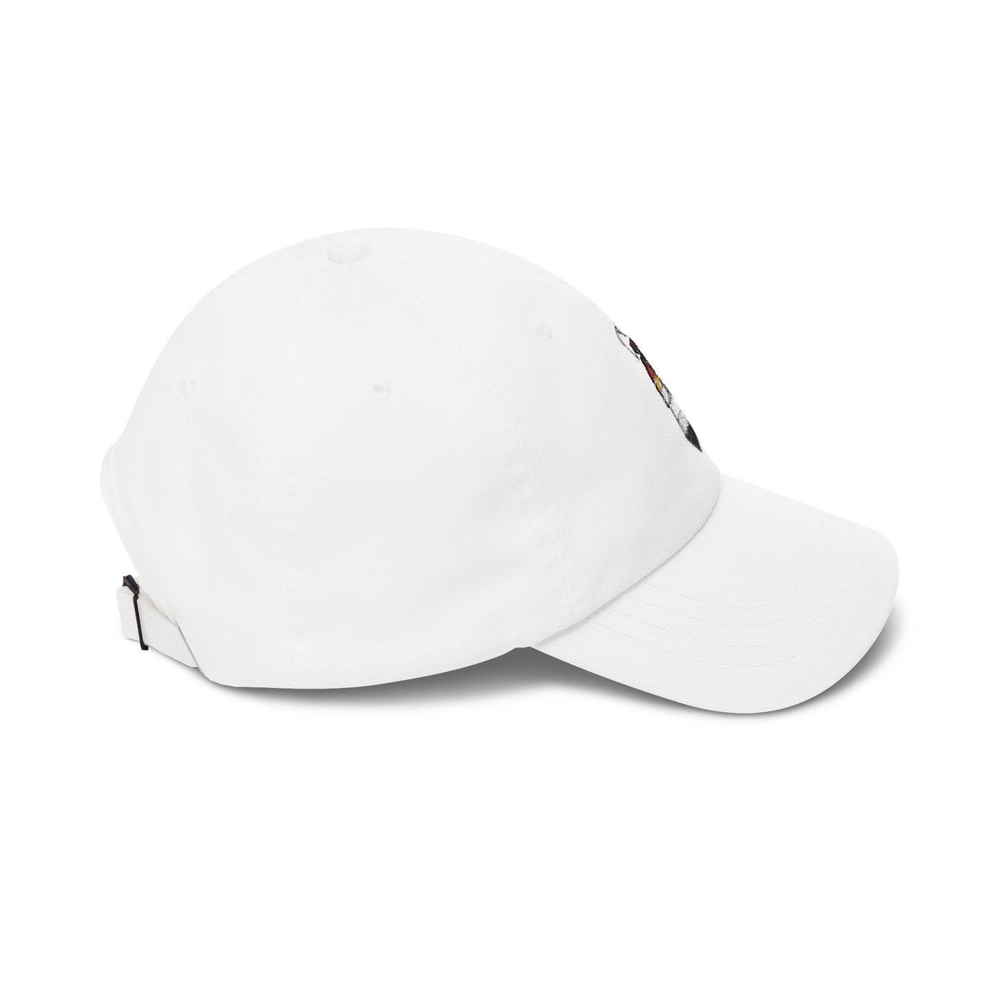 Vibrant Striped Necktie Pride Graphic Cap