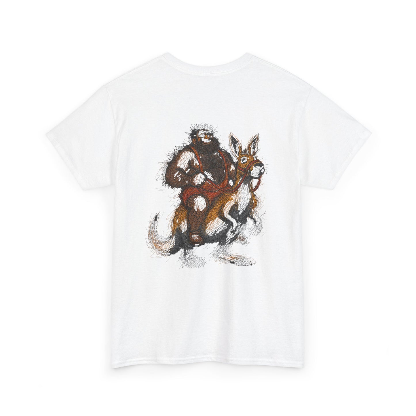 Supreme Bear Kangaroo Graphic T-Shirt