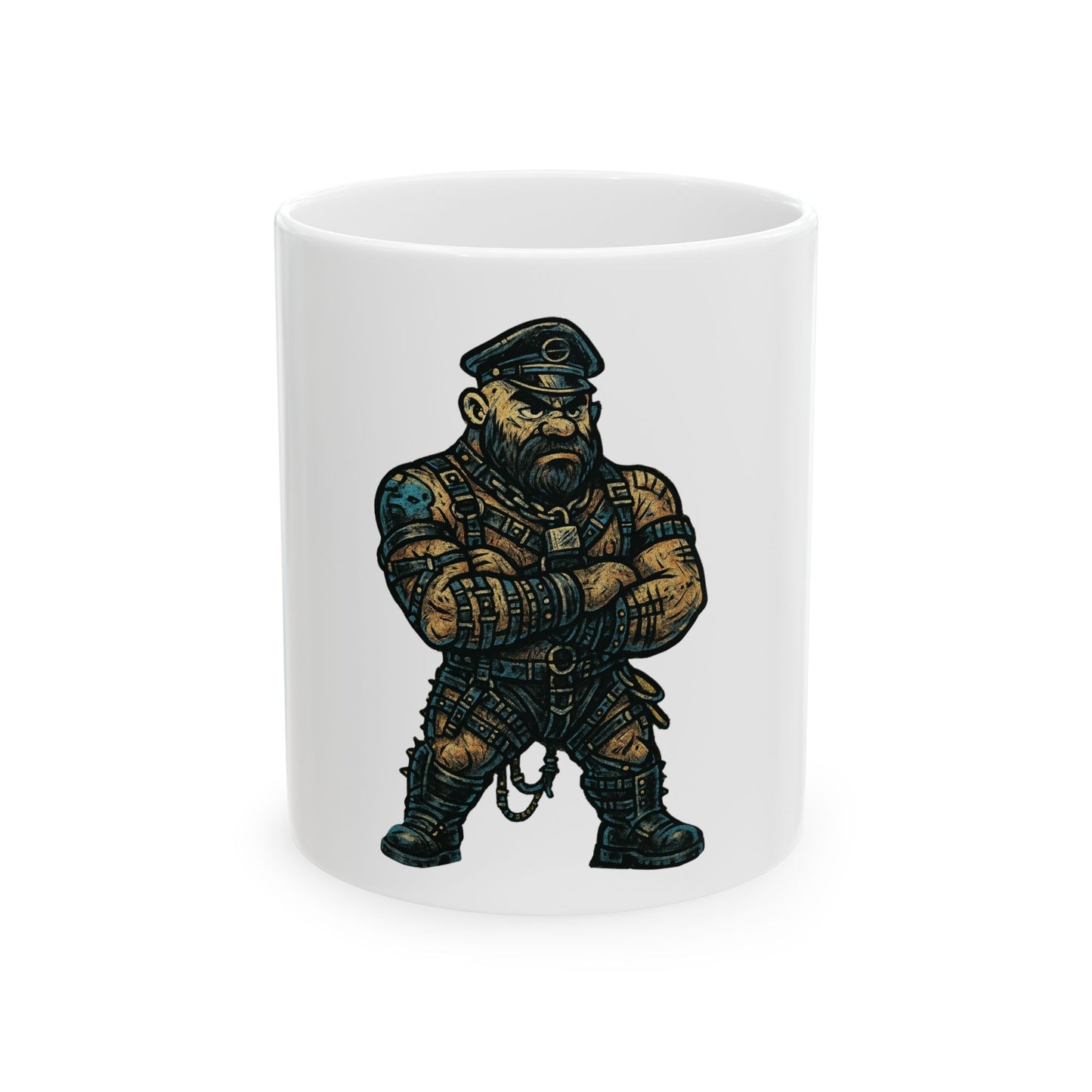 Celeste Bear Brotherhood Mascot Graphic Ceramic Mug