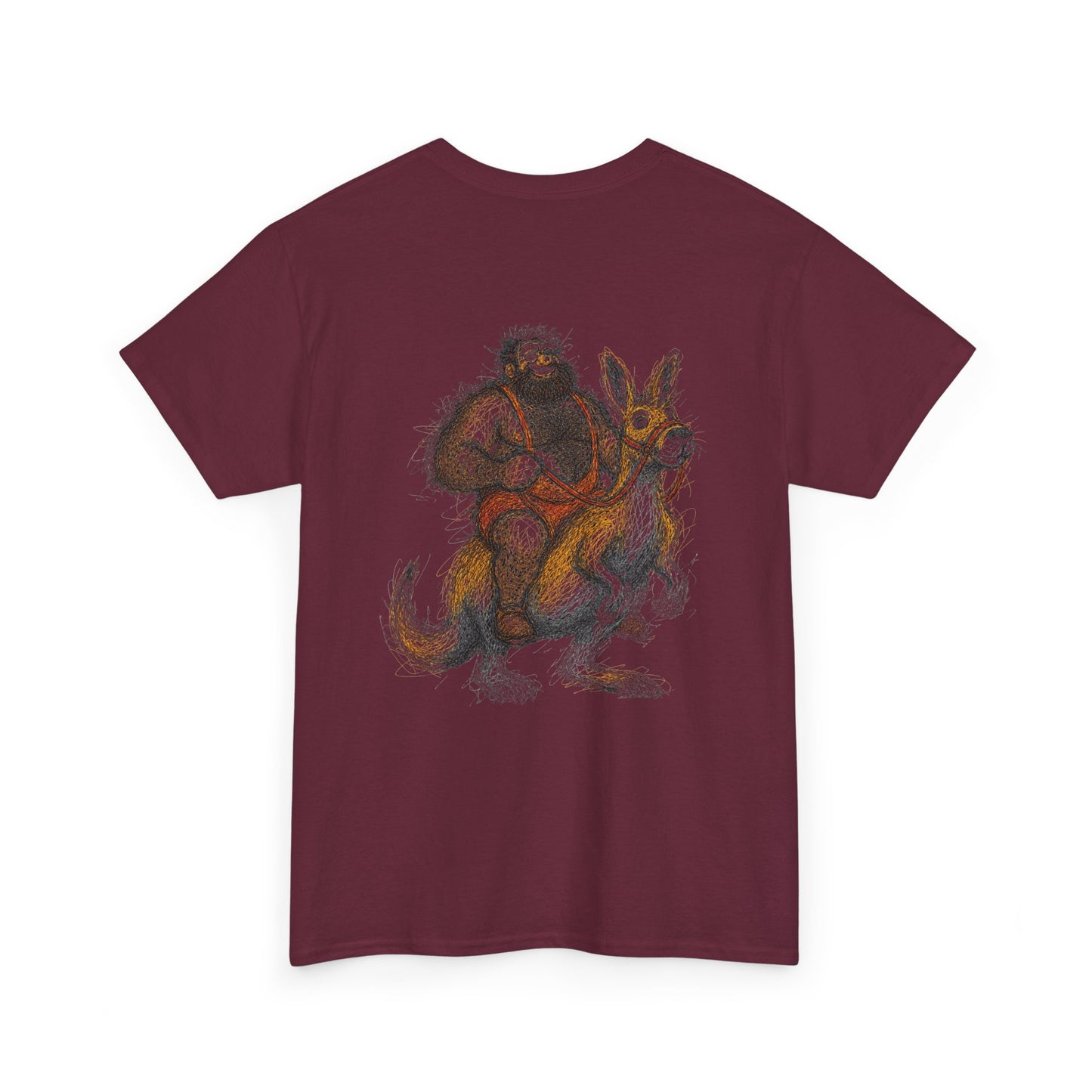 Supreme Bear Kangaroo Graphic T-Shirt