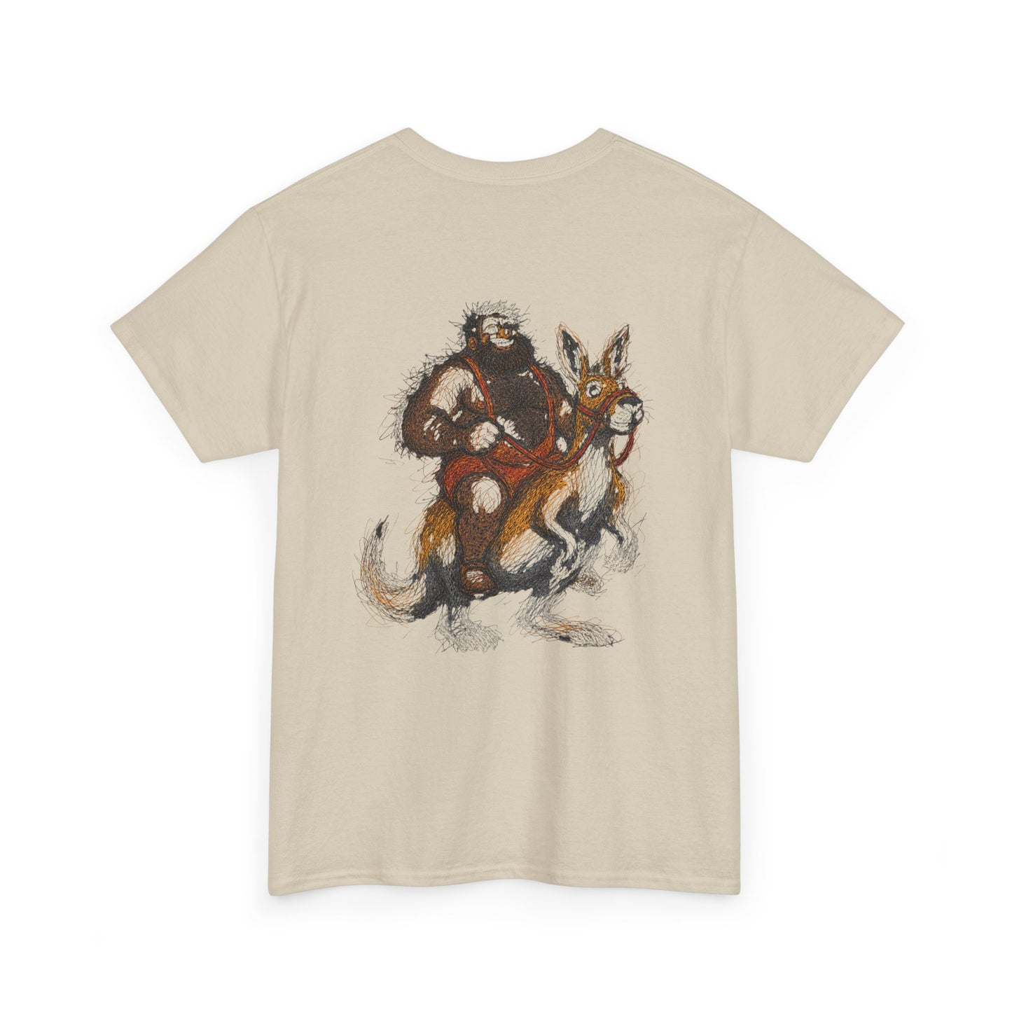 Supreme Bear Kangaroo Graphic T-Shirt