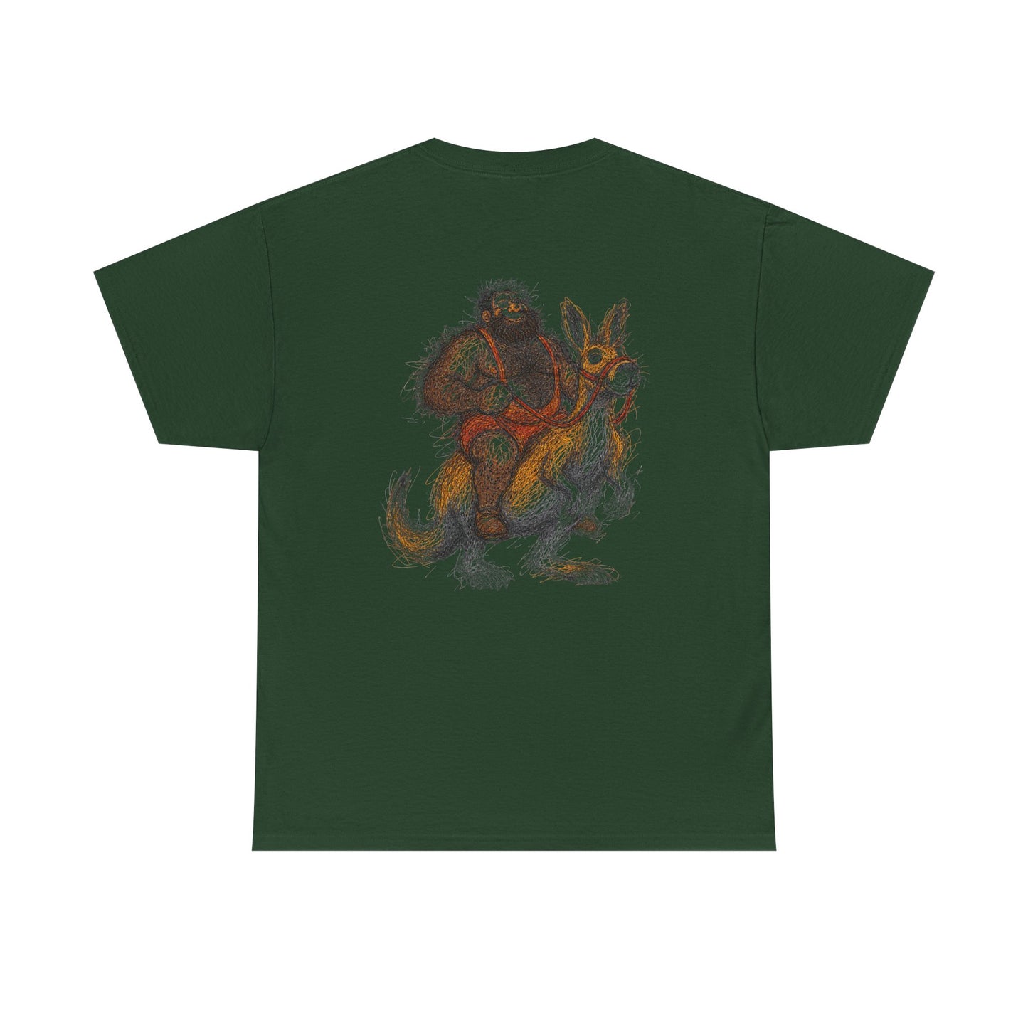 Supreme Bear Kangaroo Graphic T-Shirt