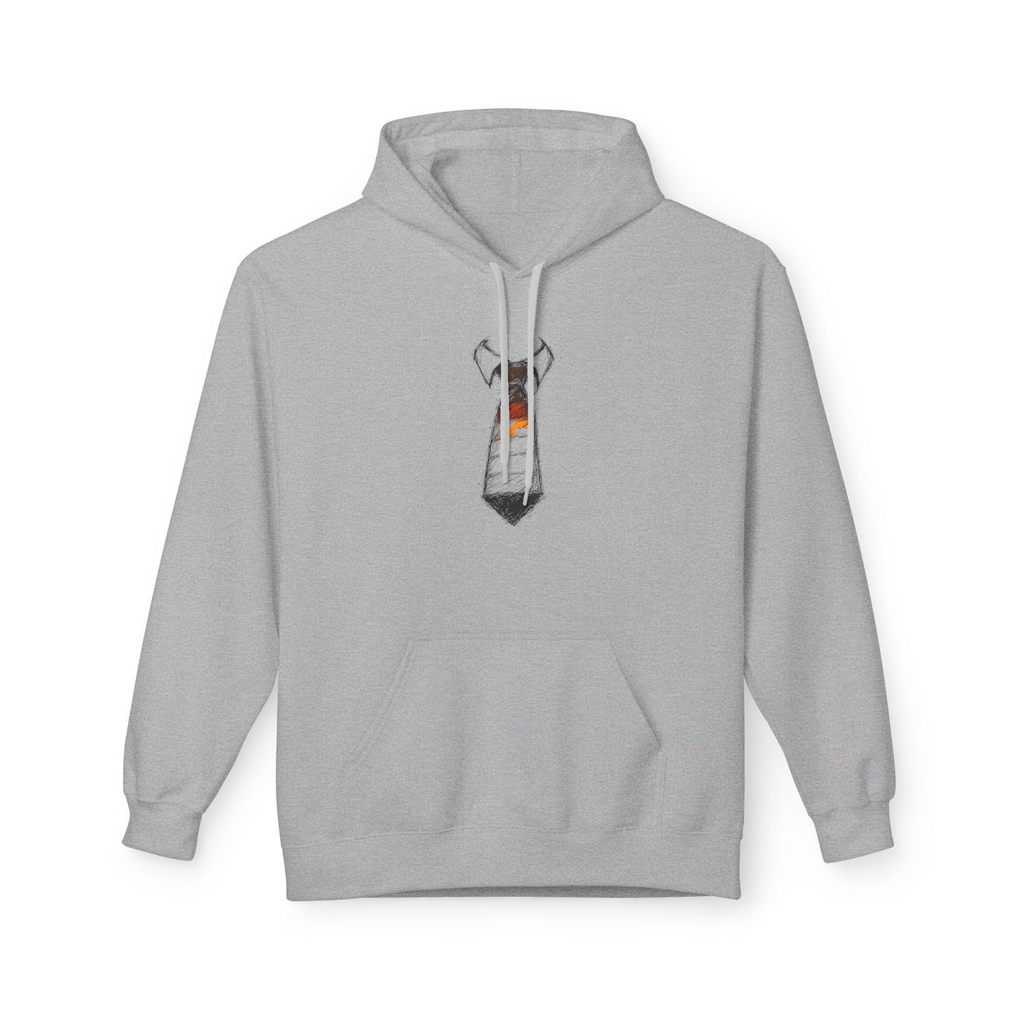 Immaculate Striped Necktie Pride Graphic Hoody