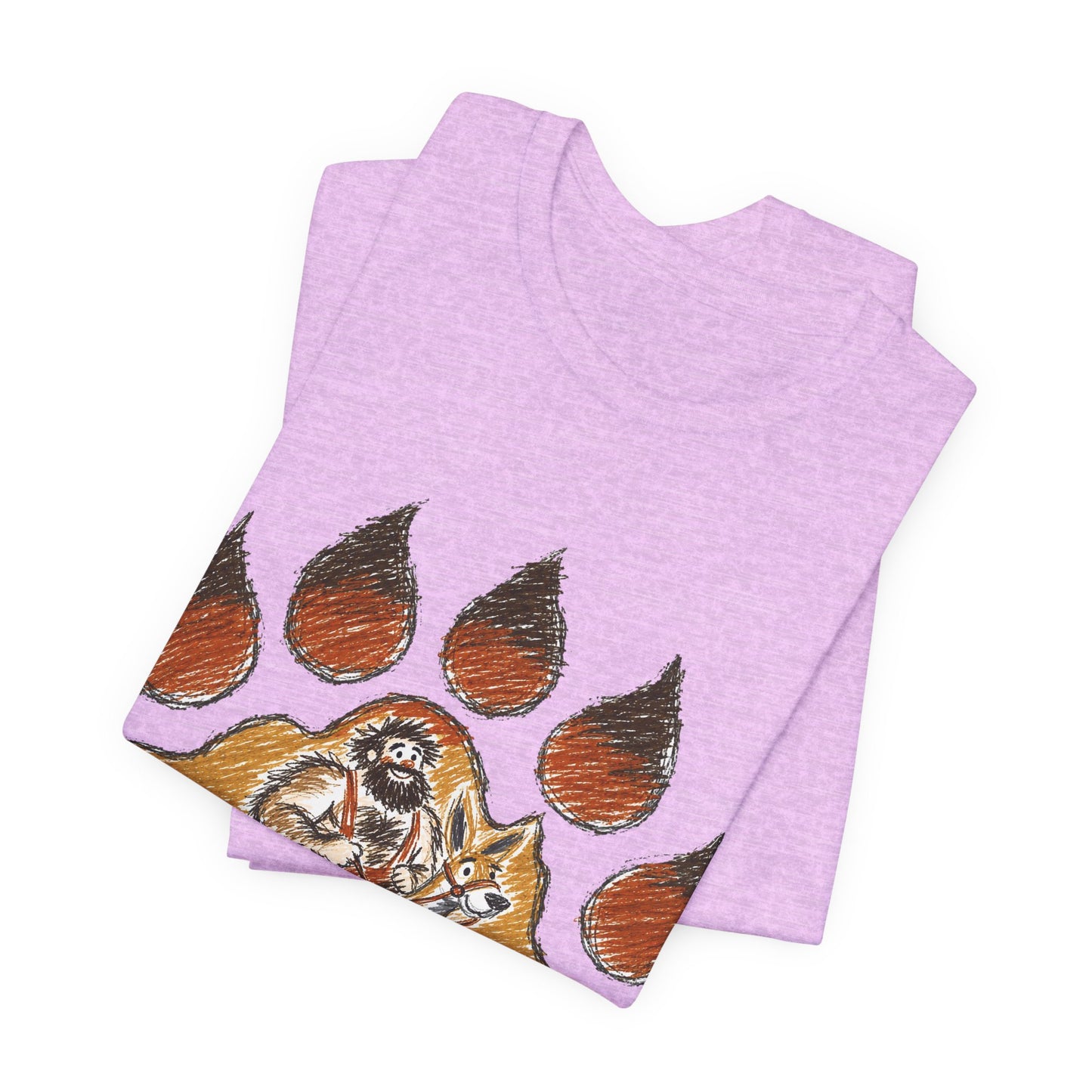 Bear Paw Adventure Tee — Mountain Camper Graphic T-Shirt