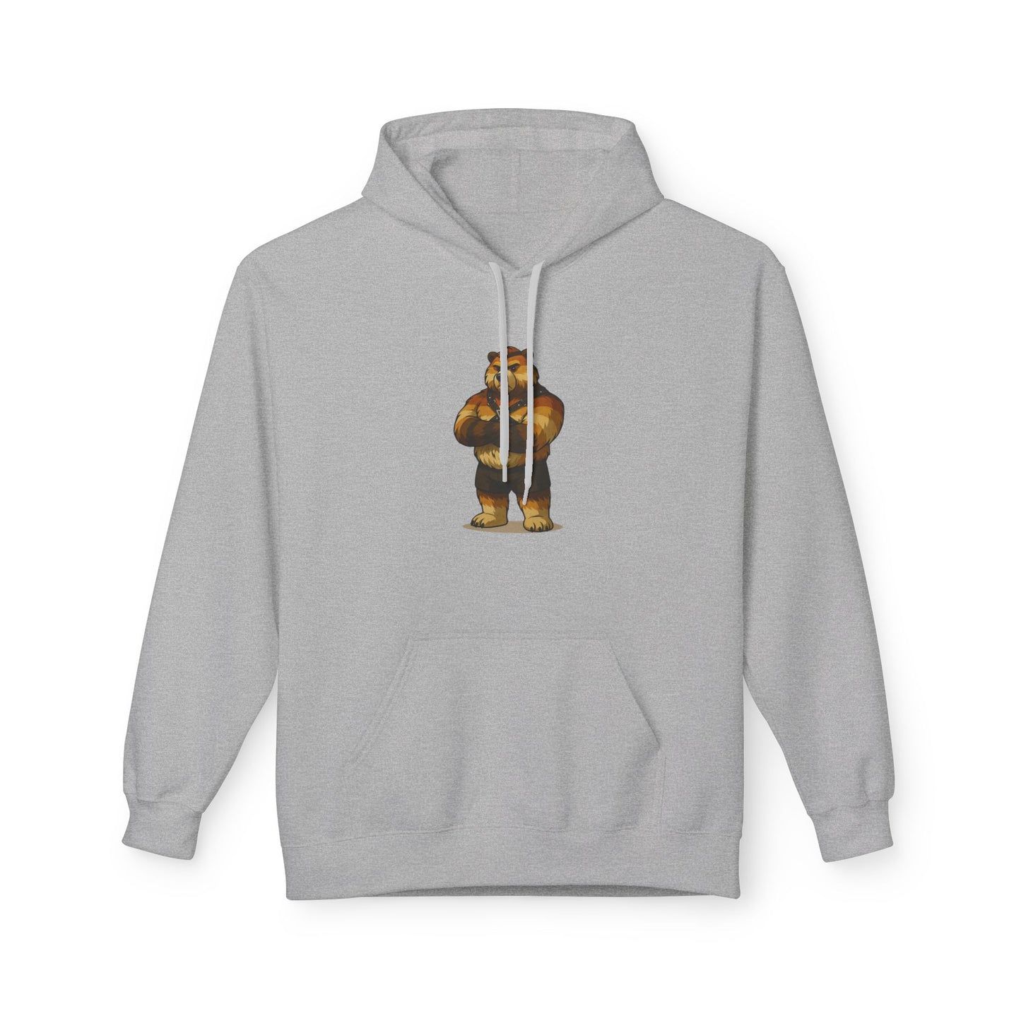 Contemporary Brown Bear Pride Casual Hoodie