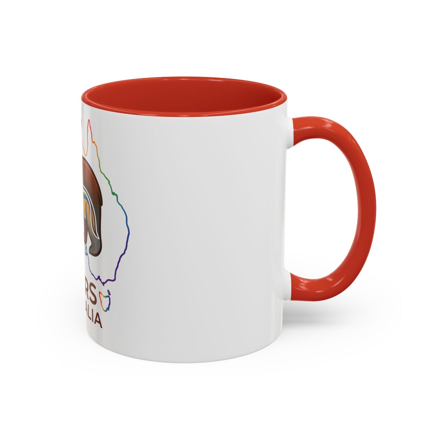 Astral Bears Australia Map Pride Two-Tone Coffee Mug
