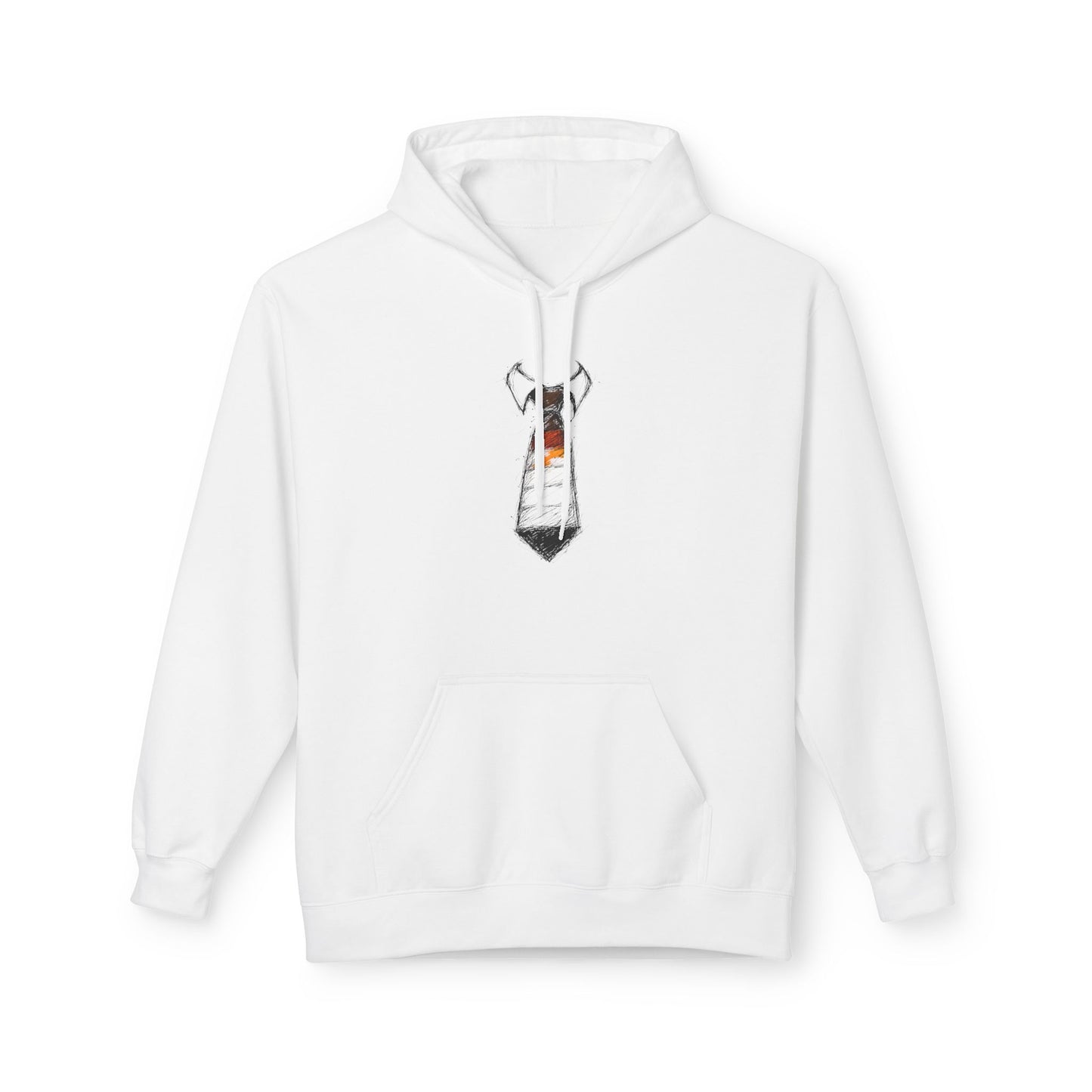 Immaculate Striped Necktie Pride Graphic Hoody