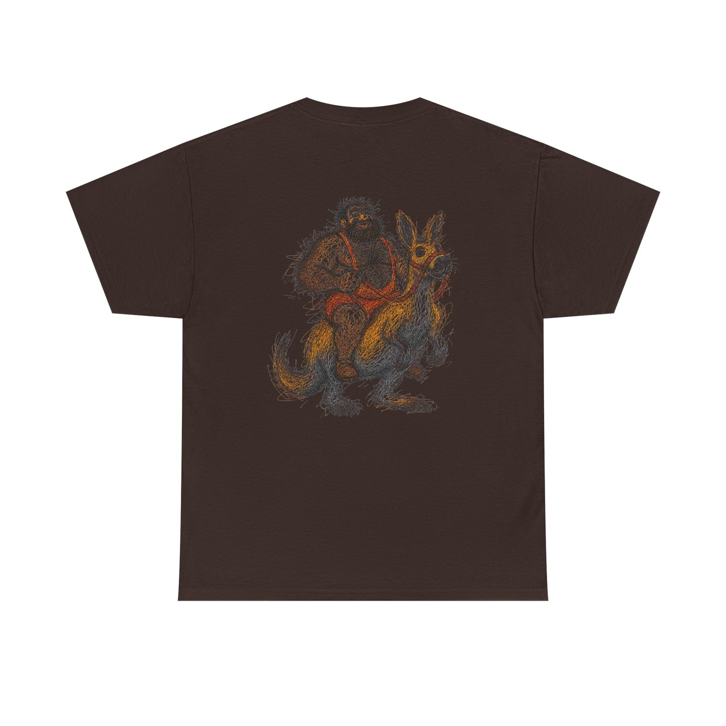 Supreme Bear Kangaroo Graphic T-Shirt