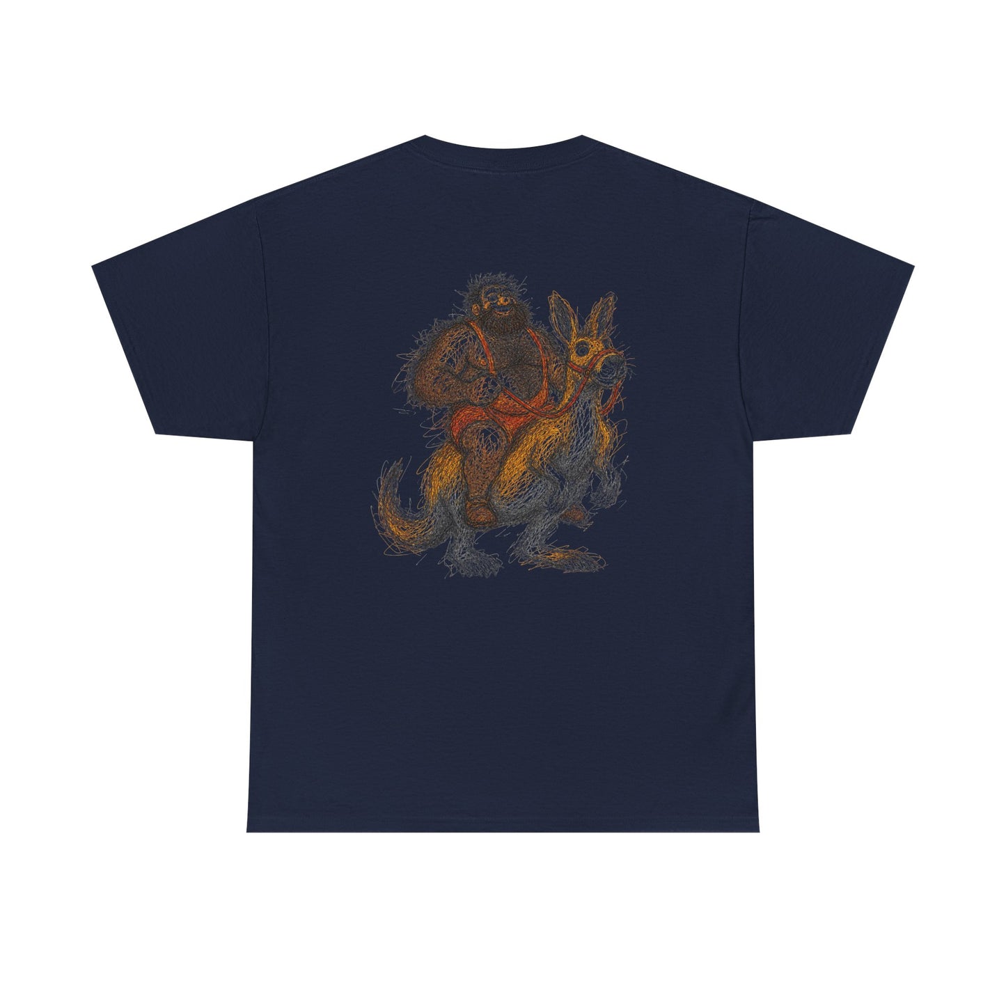 Supreme Bear Kangaroo Graphic T-Shirt