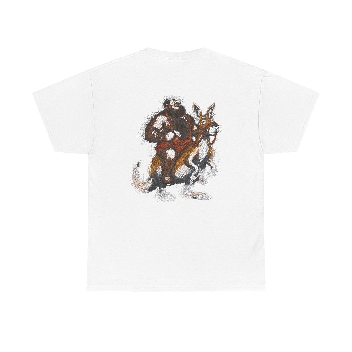 Supreme Bear Kangaroo Graphic T-Shirt