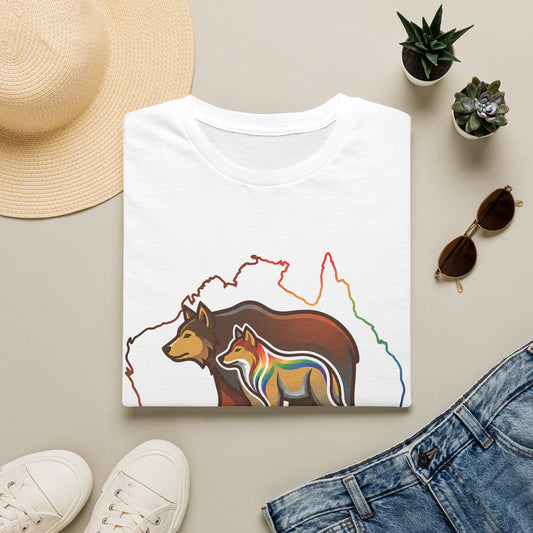 Astral Bears Australia Map Pride T-Shirt