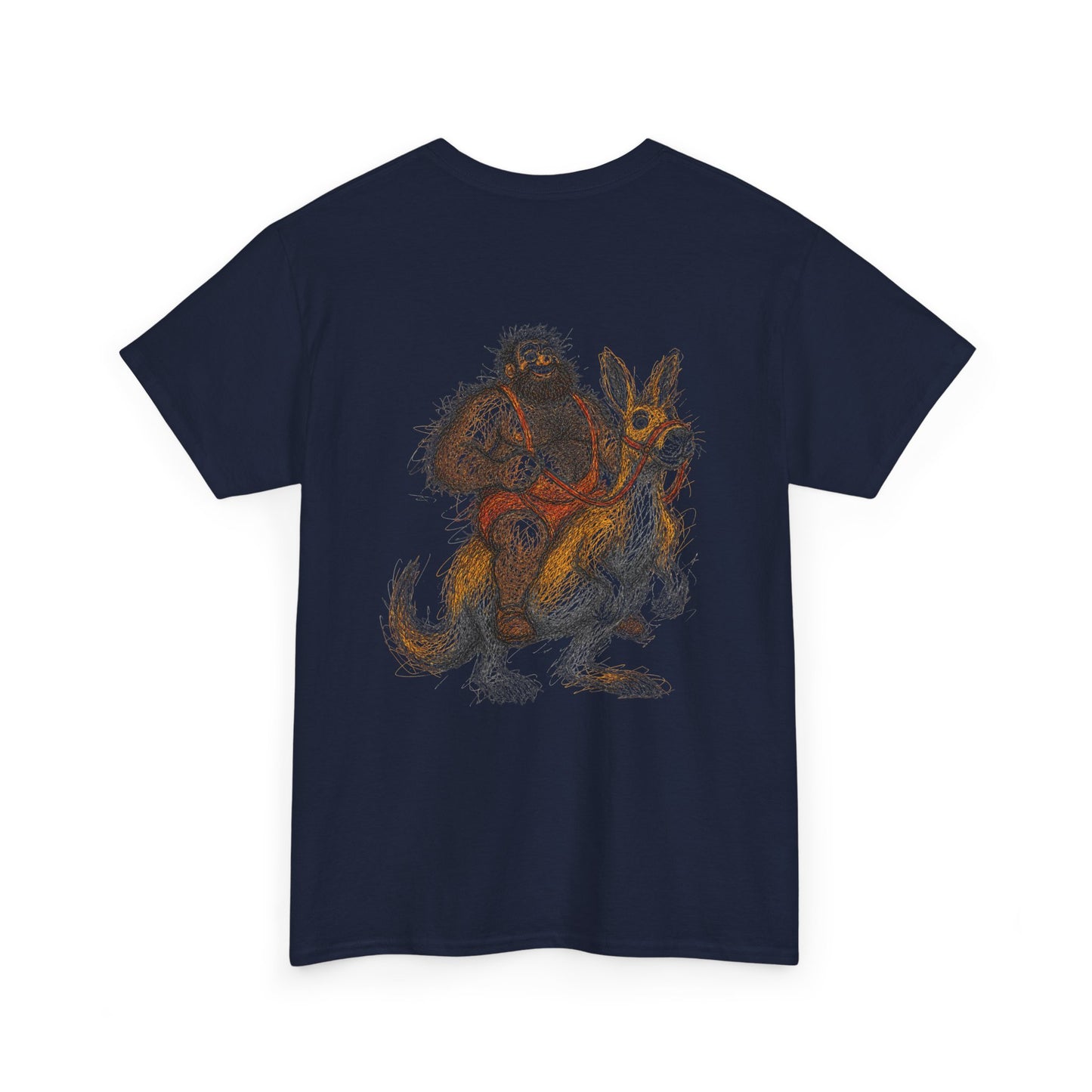 Supreme Bear Kangaroo Graphic T-Shirt