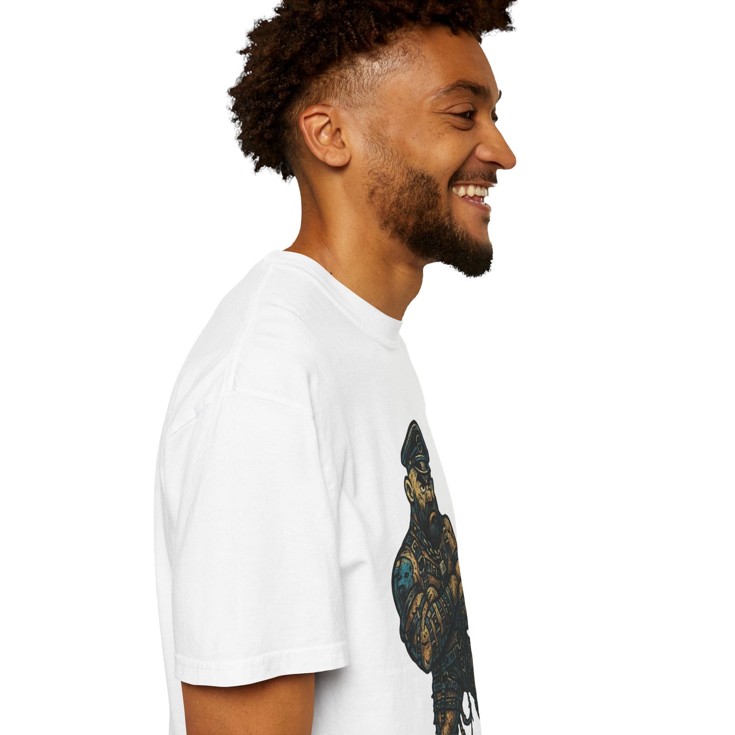 Valiant Brotherhood Graphic Print Cotton T-Shirt