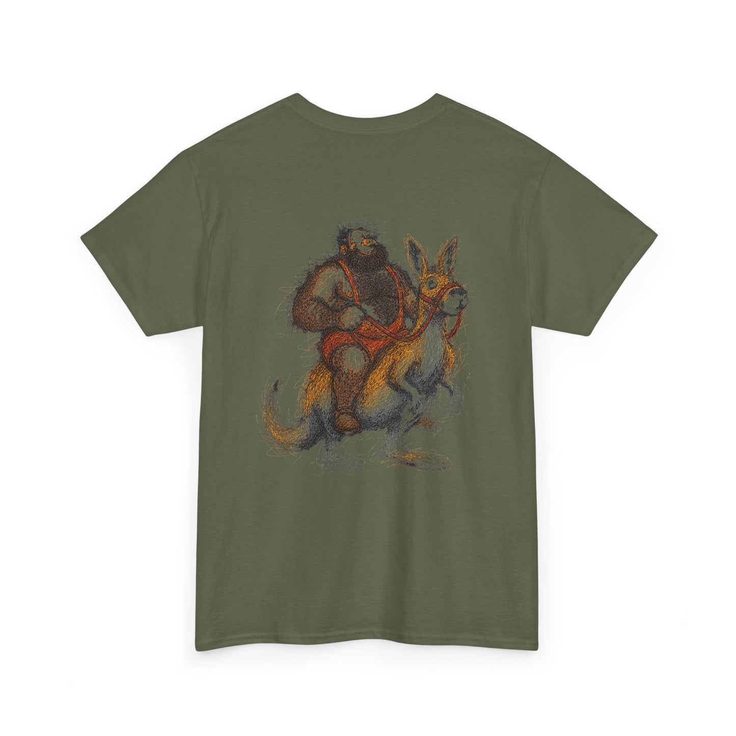 Supreme Bear Kangaroo Graphic T-Shirt