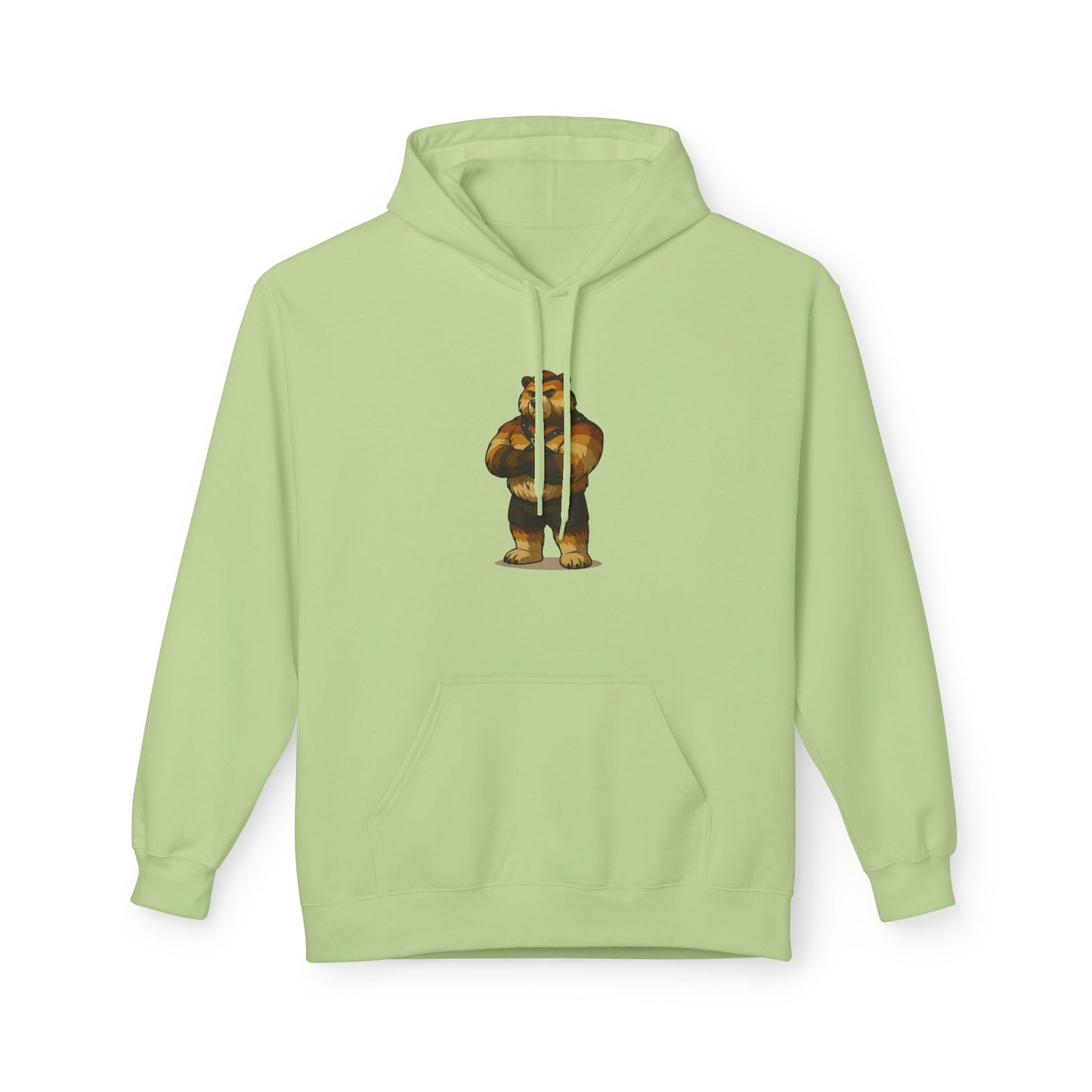 Contemporary Brown Bear Pride Casual Hoodie