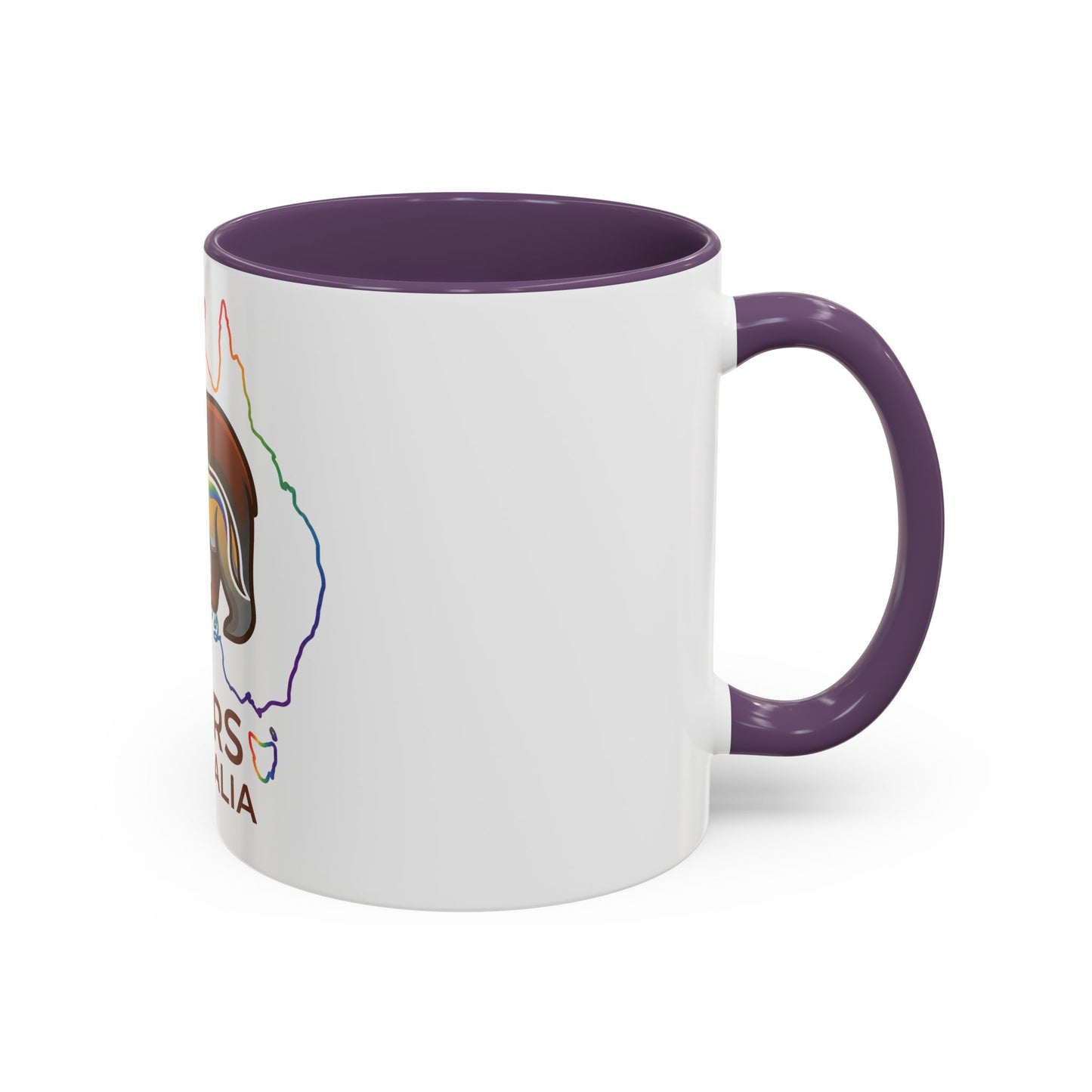 Astral Bears Australia Map Pride Two-Tone Coffee Mug
